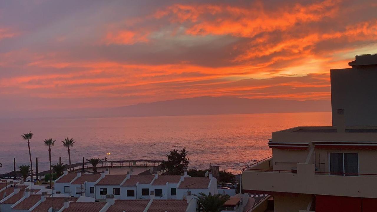 Cozy Beachfront Flat With Pool & Panoramic Sea View Terrace Puerto de Santiago (Tenerife) Exterior foto