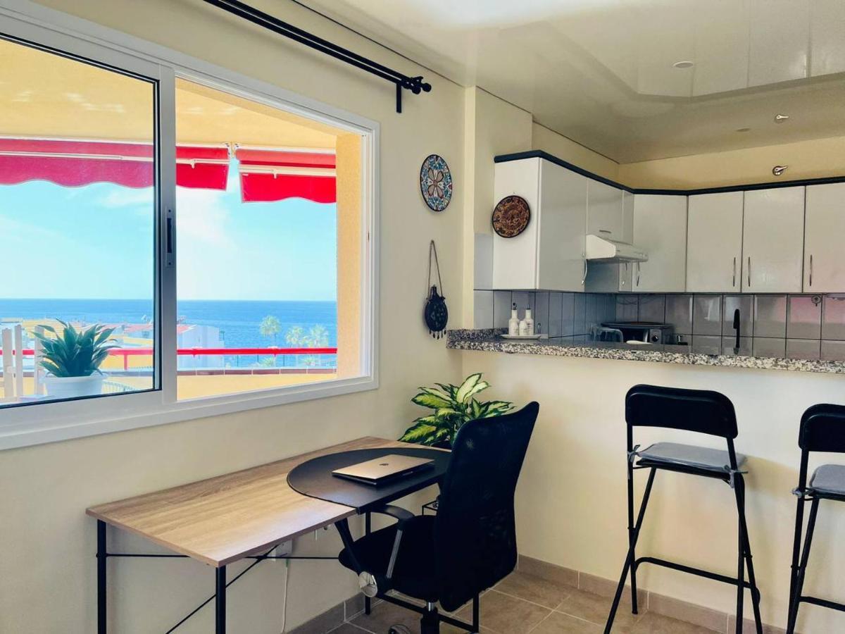 Cozy Beachfront Flat With Pool & Panoramic Sea View Terrace Puerto de Santiago (Tenerife) Exterior foto